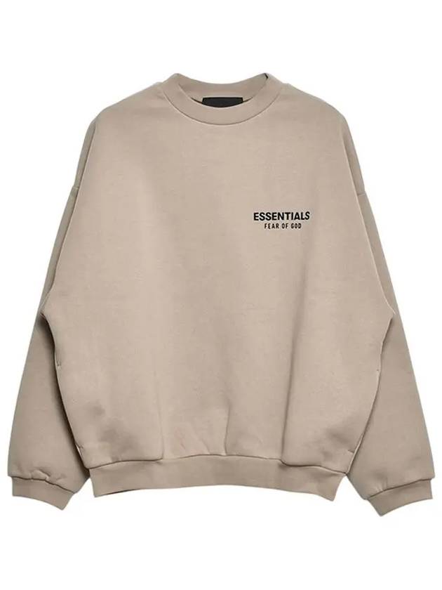 Logo Print Sweatshirt Dessert Sand - FEAR OF GOD - BALAAN 3