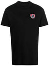 Logo Patch Cotton Short Sleeve T Shirt 8C00021 8390T - MONCLER - BALAAN 2