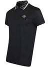 Glen Regular Fit PK Shirt Black - J.LINDEBERG - BALAAN 3