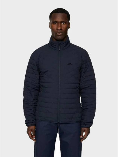 Men s National Quilted Golf Jacket Navy GMOW12793 6855 - J.LINDEBERG - BALAAN 2