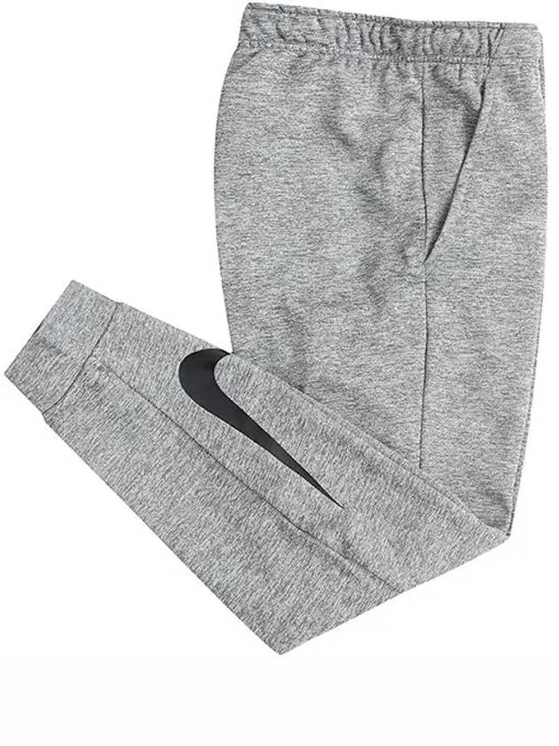 Men's Therma Swoosh Tapered Track Pants Grey - NIKE - BALAAN 3