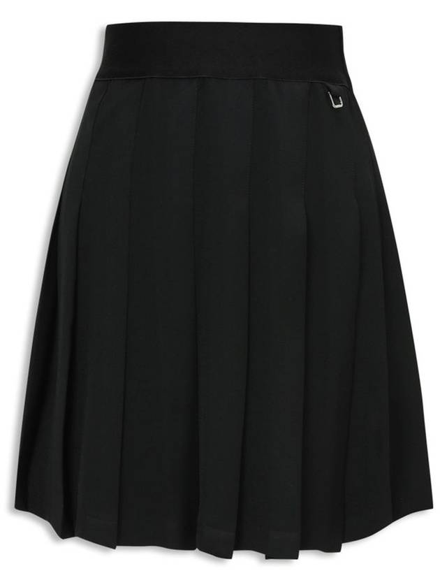 Pleated Banding Skirt Skirt Shorts Black MCSS24SK1BK - MACKY - BALAAN 3