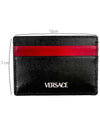 Medusa simple black red card wallet - VERSACE - BALAAN 6