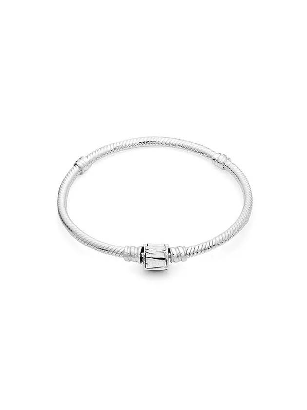 Marvel Logo Snake Chain Bracelet Silver - PANDORA - BALAAN 2