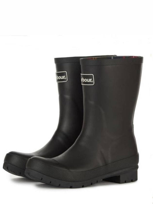 Banbury Wellington Rain Boots Black - BARBOUR - BALAAN.