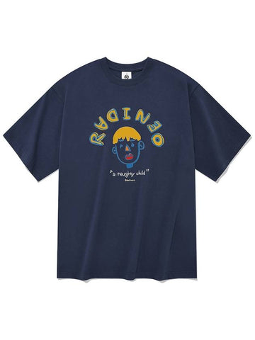 Nutty short sleeve t shirt navy - RADINEO - BALAAN 1