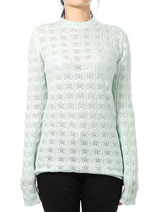 Women's Sportmax Long Sleeve Knit Top Green - MAX MARA - BALAAN 2