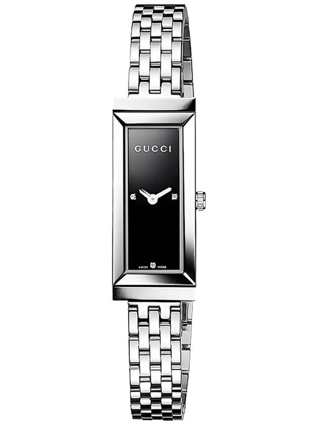 G Frame Metal Watch Silver - GUCCI - BALAAN 4