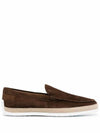 Men's Suede Slip-On Loafers Mocha - TOD'S - BALAAN 2