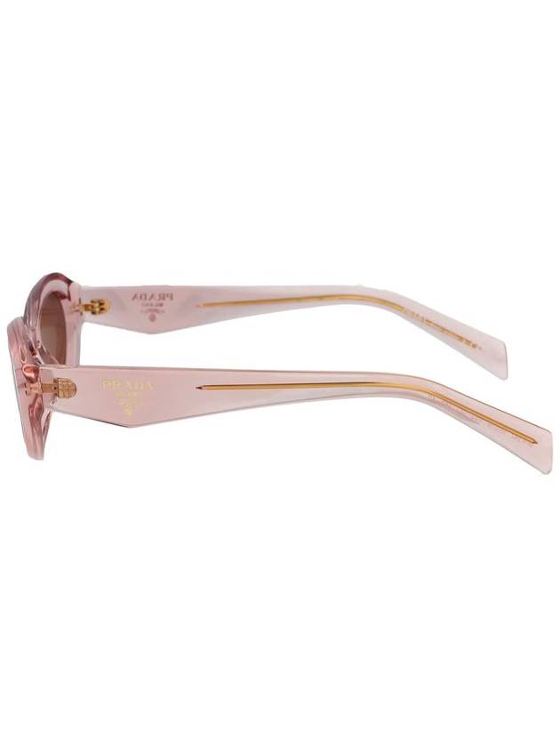 Sunglasses 00 538192641 PR 26ZS 19Q10D TRANSPARENT PEACH - PRADA - BALAAN 4