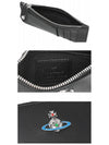 Emma Logo Card Wallet Black - VIVIENNE WESTWOOD - BALAAN 5