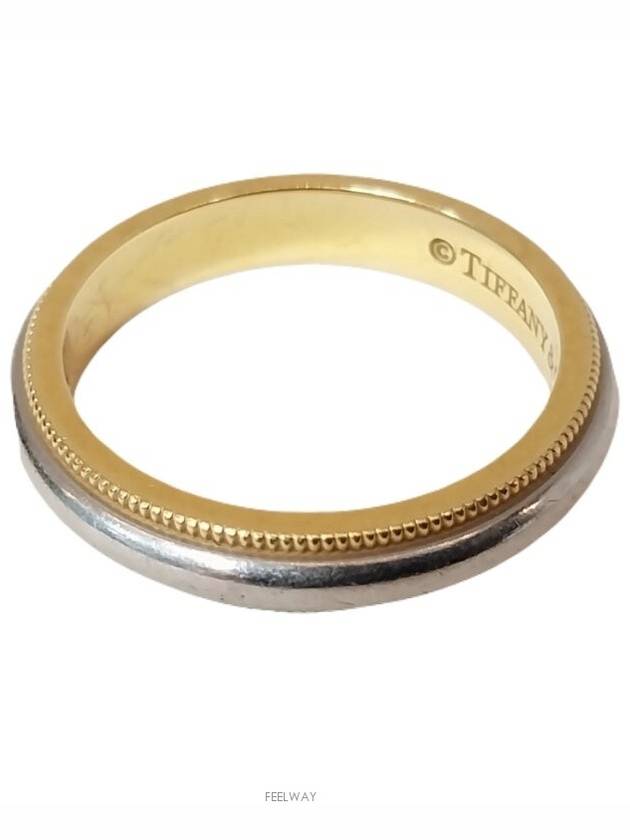 Tiffany Co Milgrain 18K Combination Ring No 11 - TIFFANY & CO. - BALAAN 5