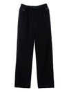 Flare Wide Pants Black - AMI - BALAAN 10