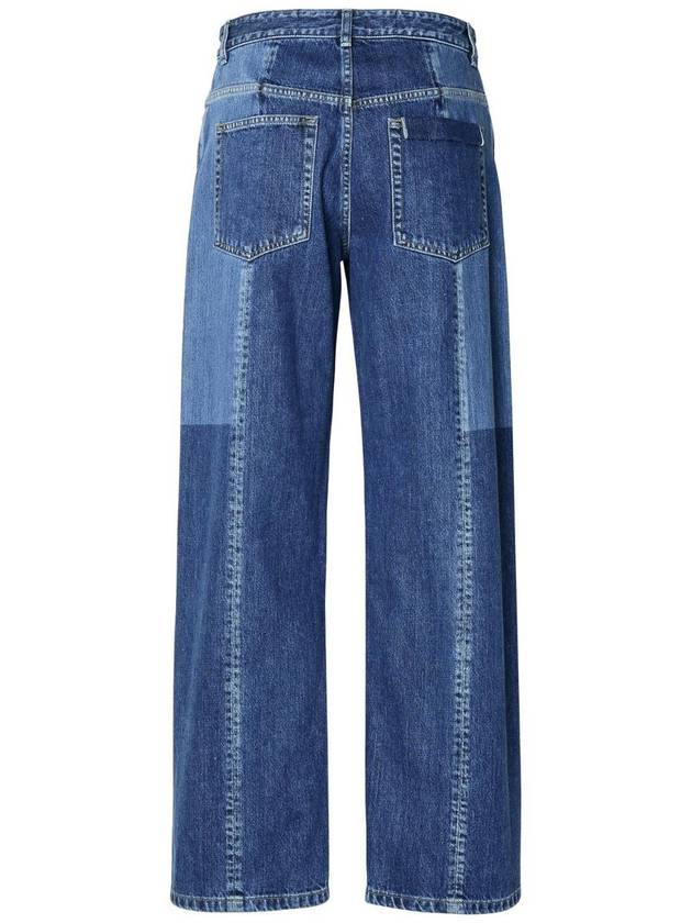 Denim Straight Pants J40KA0198 J45237484 - JIL SANDER - BALAAN 4