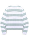 Striped collar sweatshirt MINT - 20THHOLE - BALAAN 3