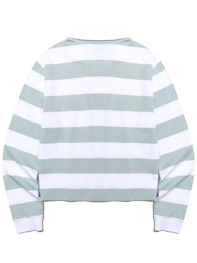 Striped collar sweatshirt MINT - 20THHOLE - BALAAN 3