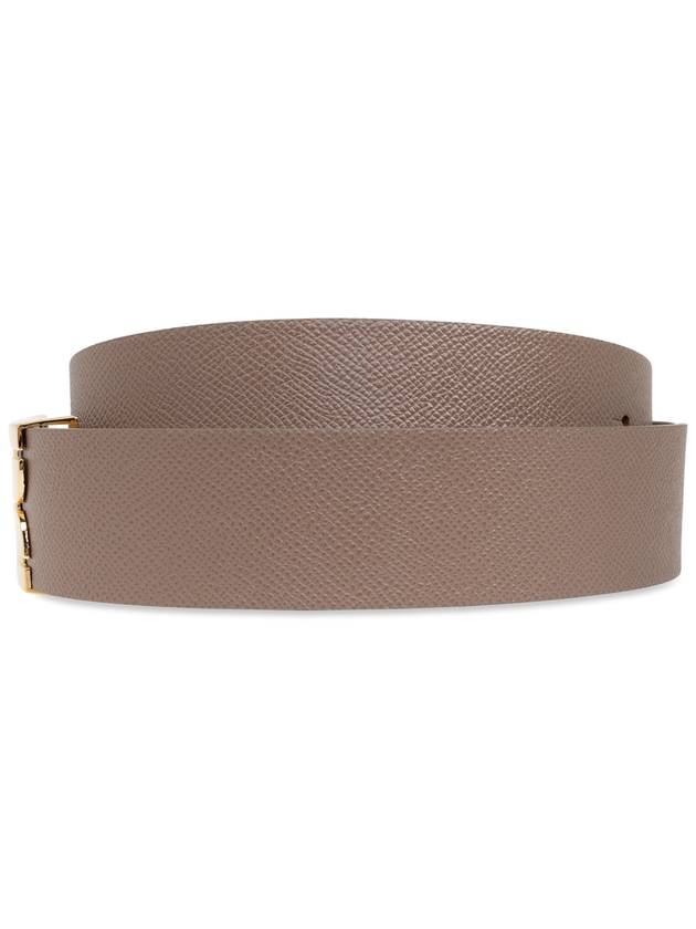 Victoria Beckham Leather Belt, Women's, Beige - VICTORIA BECKHAM - BALAAN 3