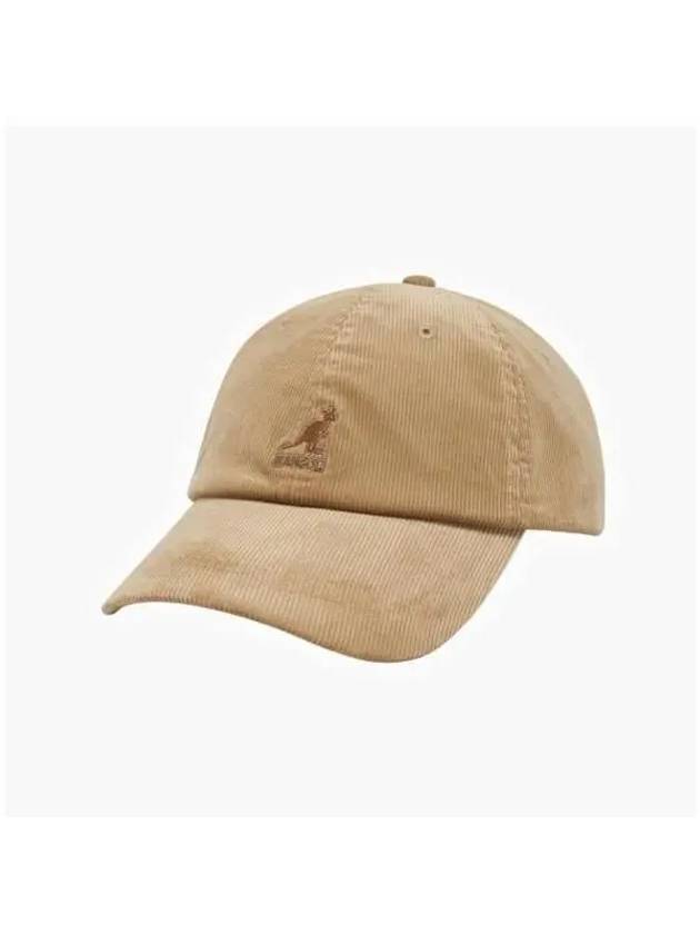 K5206HT BEIGE corduroy ball cap - KANGOL - BALAAN 3