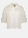 Logo Polo Shirt White - MONCLER - BALAAN 2