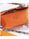 Bride A Brac Small Pouch Bag Orange Feu - HERMES - BALAAN 4