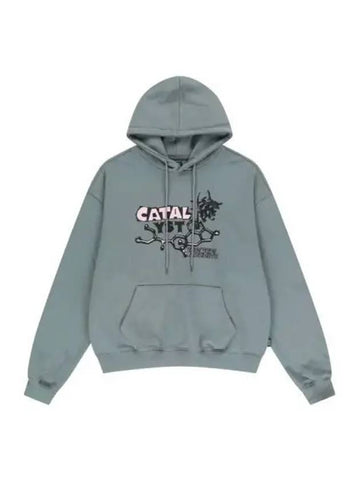 Tow Toe Archive Catalyst Hoodie Grayish Blue - TOWTOW.ARCHIVE - BALAAN 1