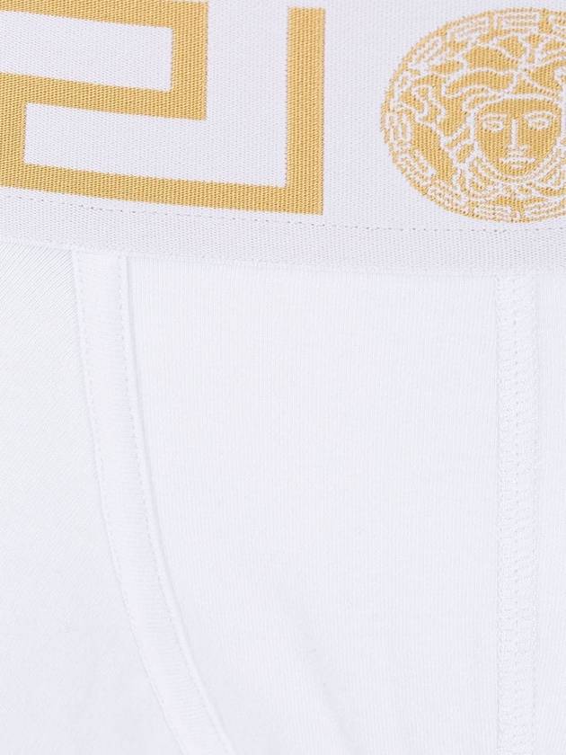 Greca Border Trunk Briefs White - VERSACE - BALAAN 4