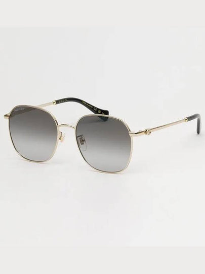 Eyewear Round Metal Sunglasses Grey - GUCCI - BALAAN 2