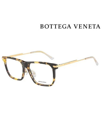 Eyewear Square Acetate Eyeglasses Havana - BOTTEGA VENETA - BALAAN 2