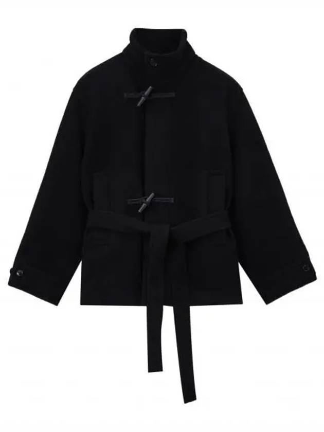 Short Baroque Duffle Coat Black - LEMAIRE - BALAAN 2