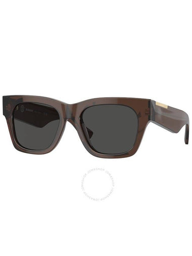 Burberry Dark Grey Square Ladies Sunglasses BE4424 411687 52 - BURBERRY - BALAAN 1