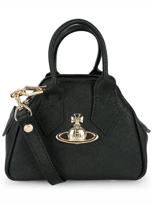 Sphere Leather Mini Shoulder Bag Black - VIVIENNE WESTWOOD - BALAAN 2