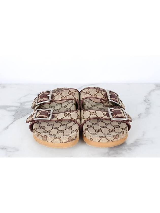 GG logo velcro sandals 9 280 - GUCCI - BALAAN 3