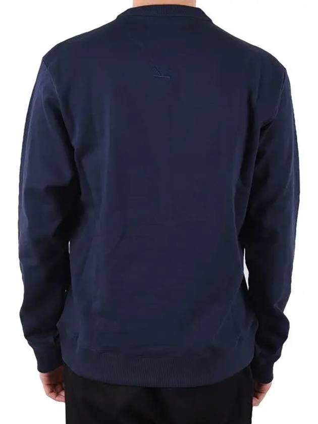 Men's Logo Lettering Sweatshirt Navy - KENZO - BALAAN 7