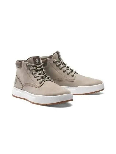 Men s Maple Grove Mid cut Light Taupe Sneakers TB0A674NEO21 - TIMBERLAND - BALAAN 1