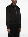 De Coeur Logo Zip-up Jacket Night Black - AMI - BALAAN 5