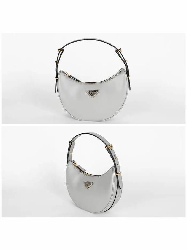 1BC194 ASK F01IB Arke Small Leather Shoulder Bag - PRADA - BALAAN 2