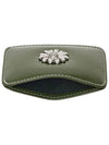 Daisy Slim Mini Transportation Card Wallet Khaki - LE MASQUE - BALAAN 5