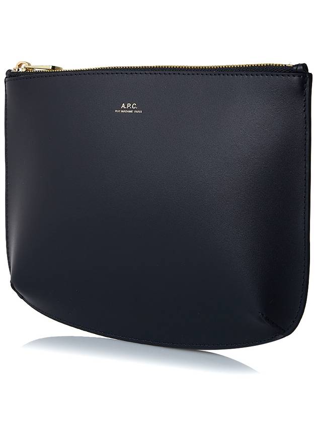 Sara Clutch Bag Navy - A.P.C. - BALAAN.