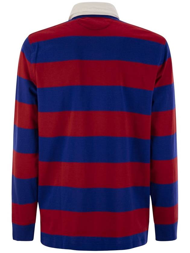 Striped Polo Shirt Red Royal - POLO RALPH LAUREN - BALAAN 3