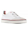 RWB Cupsole Rubber Calfskin Trainer Sneakers White - THOM BROWNE - BALAAN 2