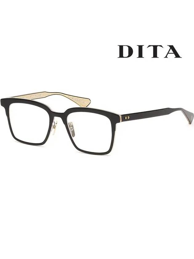 Titanium glasses frame POLYMATH DTX101 51 01 horn rim - DITA - BALAAN 4