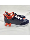 Bouncing Leather Low Top Sneakers Marine - HERMES - BALAAN 4