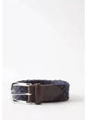 30 Points Braided Leather Cotton Belt Multi - POLO RALPH LAUREN - BALAAN 1