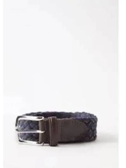 Braided Leather Cotton Belt - POLO RALPH LAUREN - BALAAN 2