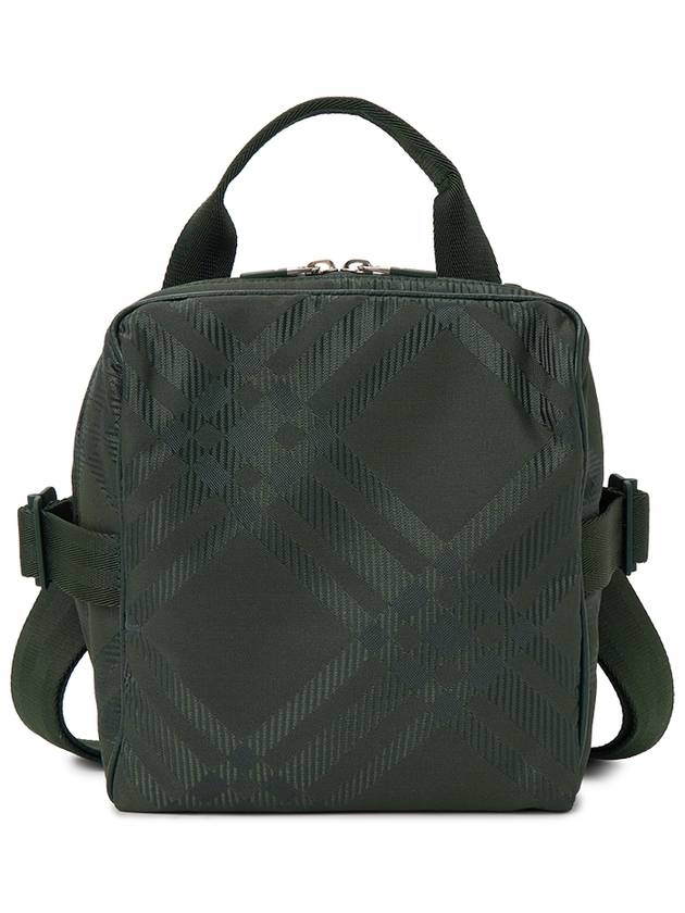 Checked Zipped Cross Bag Green - BURBERRY - BALAAN 2