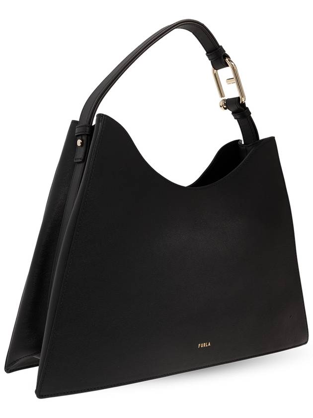 Furla ‘Nuvola Large’ Hobo Bag, Women's, Black - FURLA - BALAAN 4