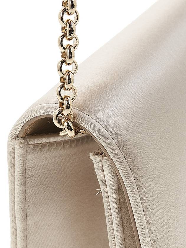 Woman's Gancini Mini Shoulder Bag Daino - SALVATORE FERRAGAMO - BALAAN 9