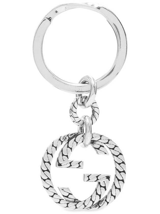 Interlocking G Key Holder Silver - GUCCI - BALAAN 1