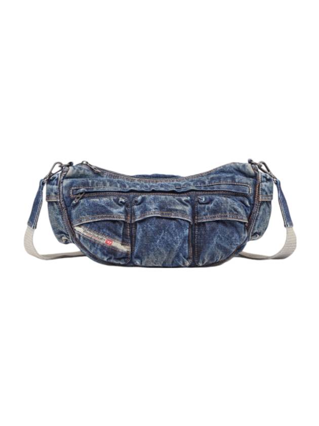 Re-Edition Travel 3000 Shoulder Bag Blue - DIESEL - BALAAN 1