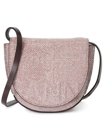 Women's Banner Nano Shoulder Bag Pink - GANNI - BALAAN 1